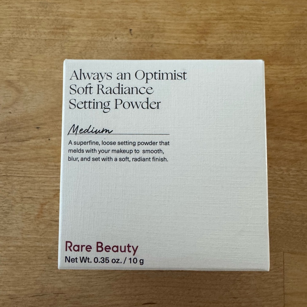 Rare beauty setting powder in Medium
